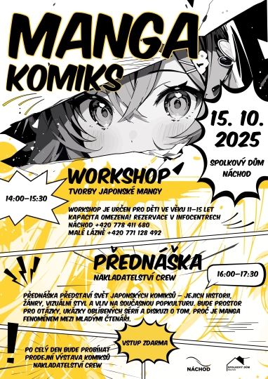 Workshop tvorby japonsk mangy v Nchod