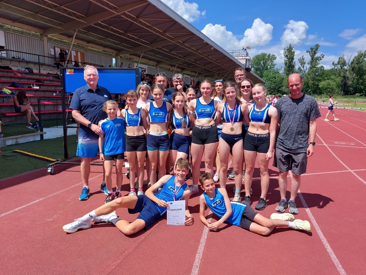 Atletika-Krajské přebory jednotlivců