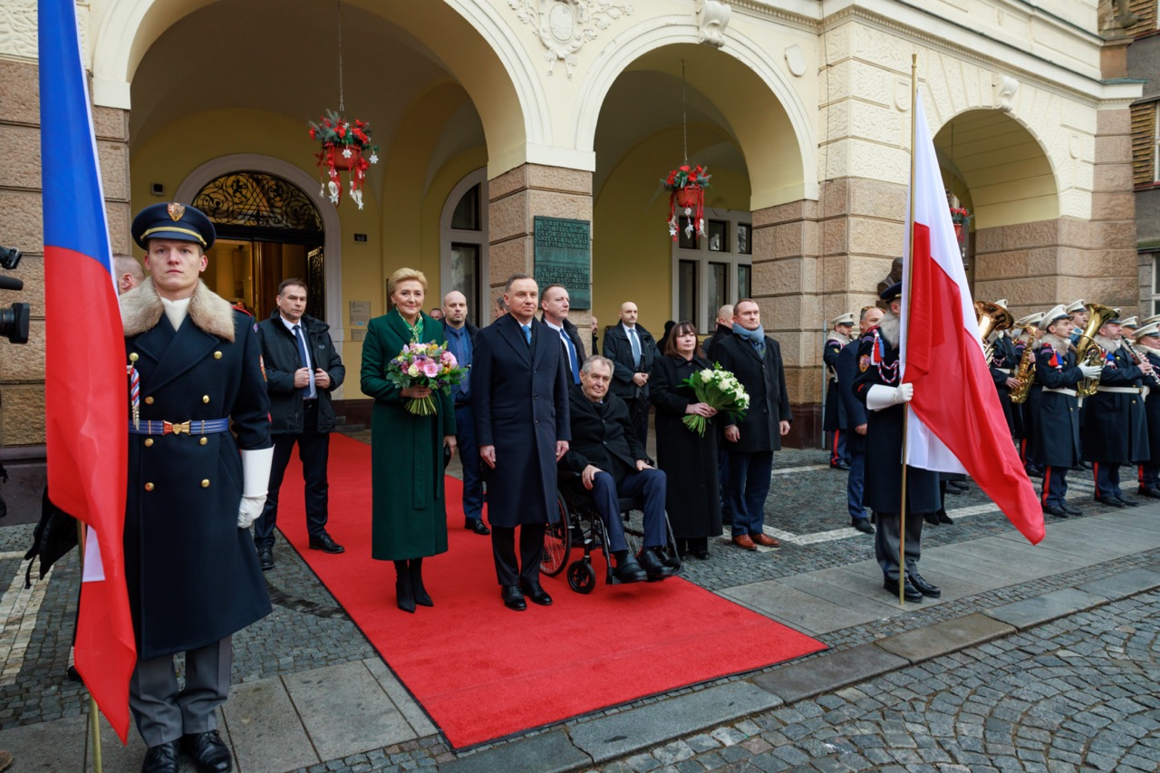 Náchod hostil setkání prezidentů České a Polské republiky