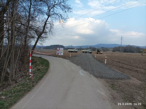 Uzavrka cyklostezky NchodVelk Po