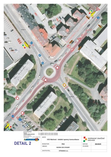 Upozornn na dopravn omezen v Nchod