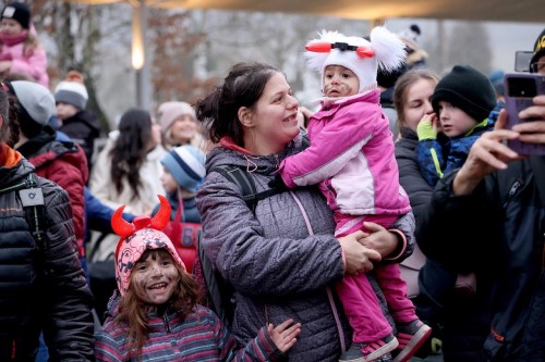 Mikuláše přivítaly v Malých lázních davy návštěvníků