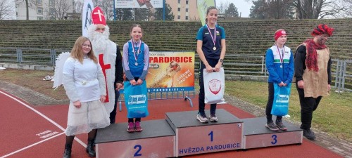 Atletika-Mikulášský běh + Zimní běžecká liga
