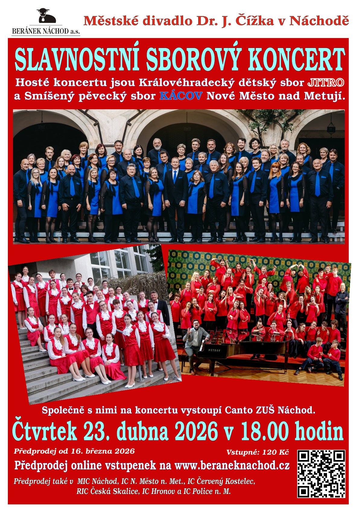 PlakátSlavnostní sborový koncert