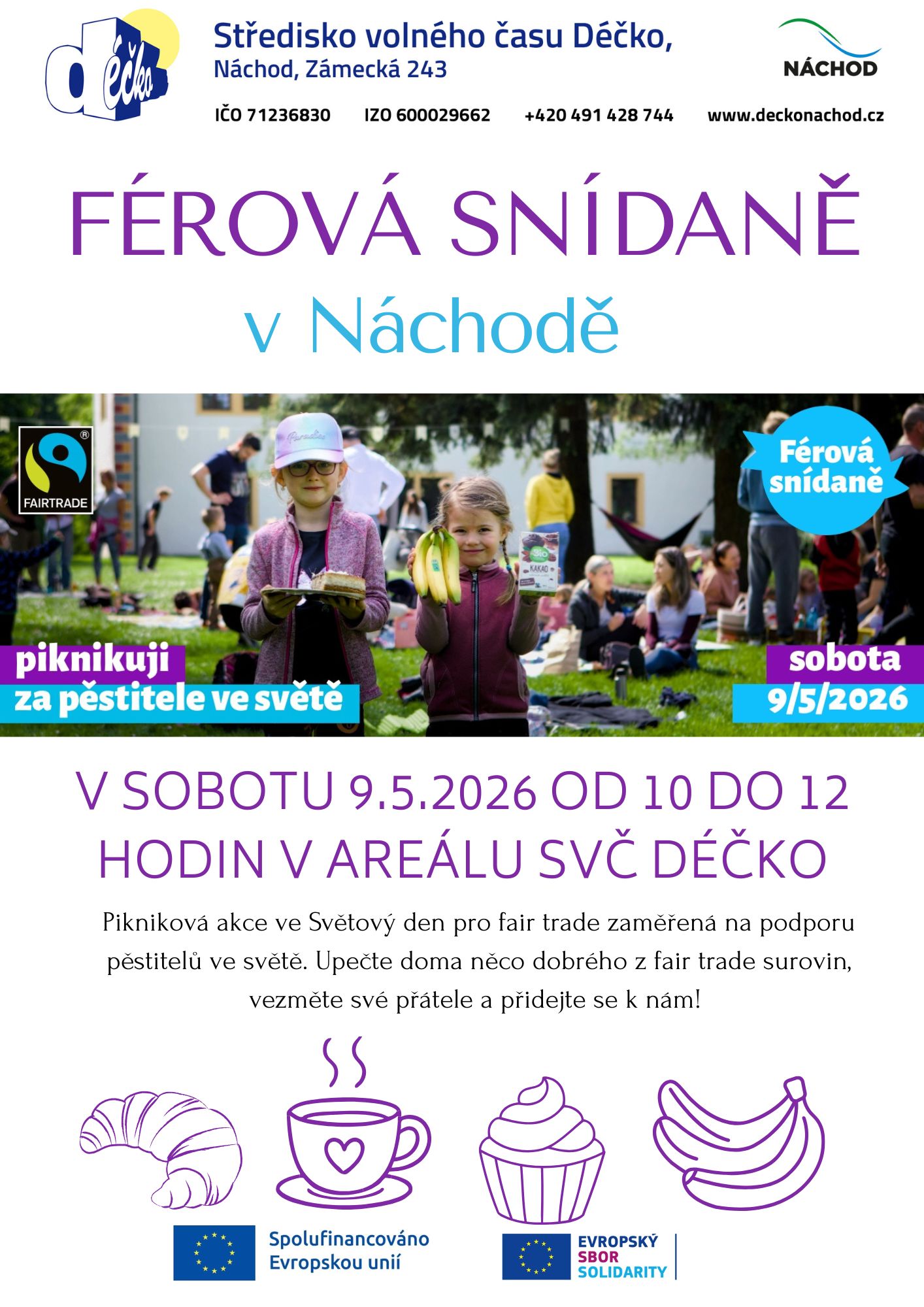 PlakátFérová snídaně v Náchodě