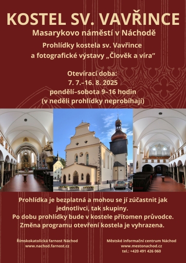 Prohlídky kostela sv. Vavřince