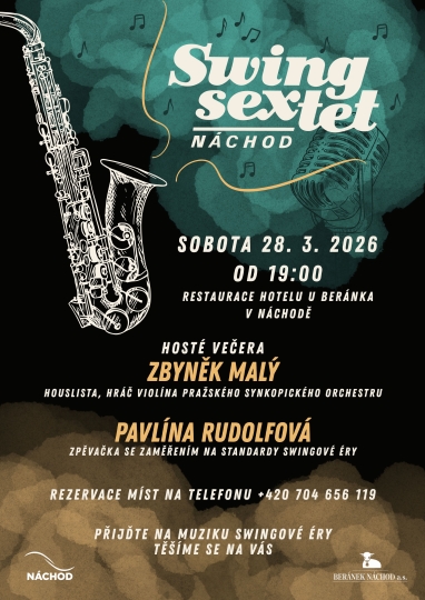 Swing Sextet N�chod & Zbyn�k Mal� & Pavl�na Rudolfov�